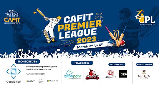 Codelattice Sponsors Cafit Premier League 2023 to Promote Physical Activity and Community Spirit Among Calicut IT Industry