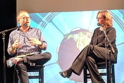 Jen Faucon speaks at CATFOA on new technologies and how they make the world a better place for everyone