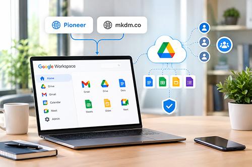 Pioneer Solutions: Google Workspace Transfer and Pooled Storage