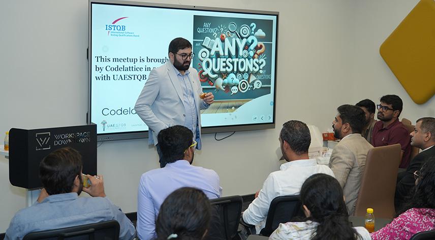 GenAi software testing UAE qa community meetup