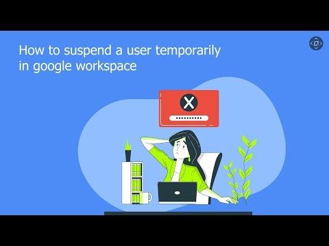 GWS: Temporarily Disable a User in Google Workspace