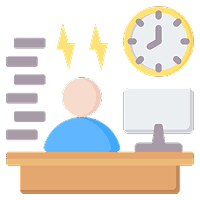 Administrative staff faced higher workload and reduced productivity.