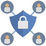 It is possible to handle sensitive service data in an encrypted fashion because of advanced security protocols!