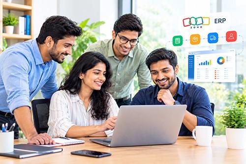 Trusted Zoho ERP partner in India