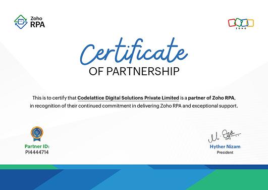 Your Trusted Zoho RPA Partner in Bangalore