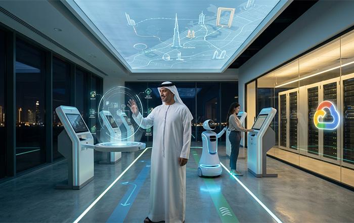 Agentic workflows for automated government services in Dubai using Google Cloud.