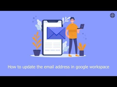 UpdateYour Email Address in Google Workspace