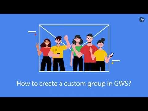 Create custom groups in Google Workspace
